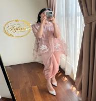 Seruni Lace Set – Blush Peony Edition